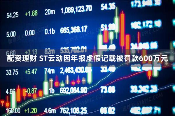配资理财 ST云动因年报虚假记载被罚款600万元