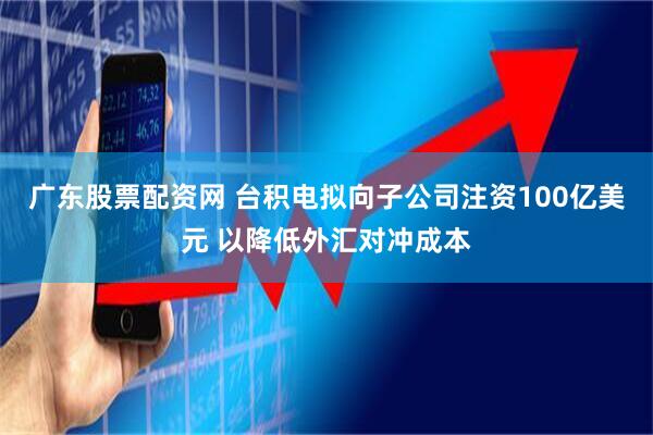 广东股票配资网 台积电拟向子公司注资100亿美元 以降低外汇对冲成本
